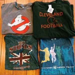 BUNDLE of FOUR Vintage men’s tees